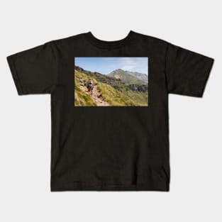 Hiking in Andorra Kids T-Shirt